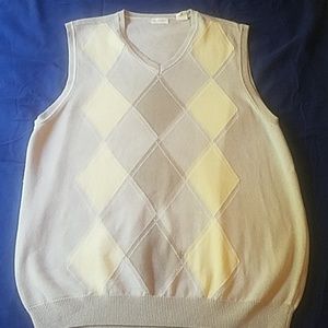 Van Heusen argyle sweater vest